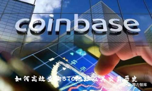 如何高效查询BTC地址及其交易历史